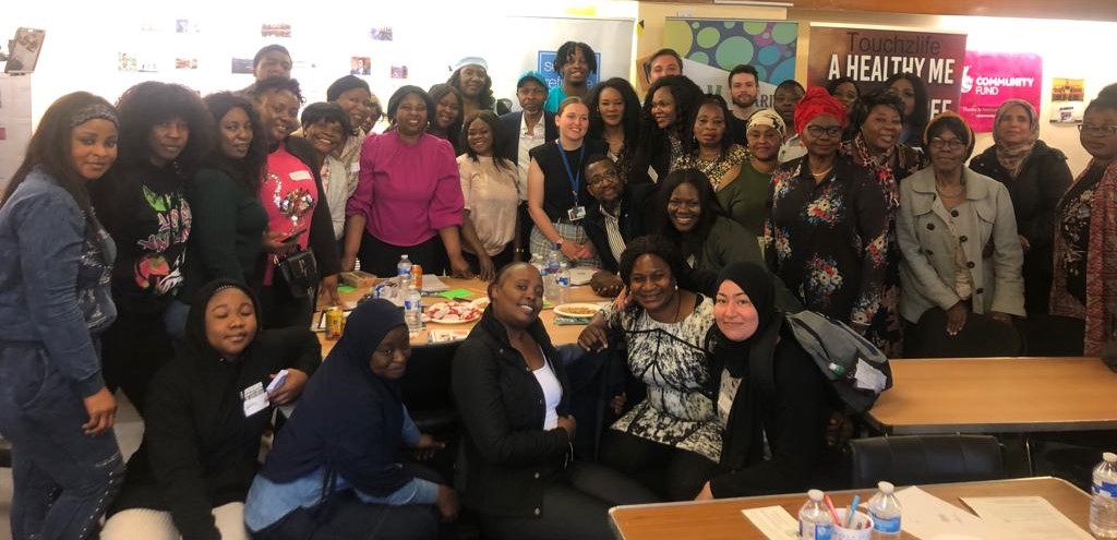 Charity gathering of 40 people in glasgow